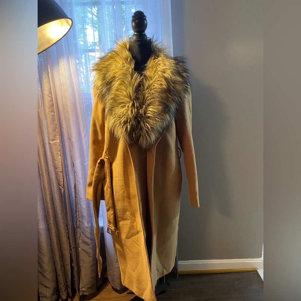 FOREVER21 Trench Coat Worn Once SZ Med